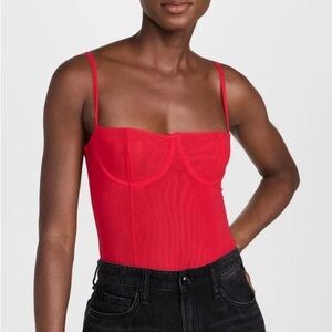 Good American Red Women's Bodysuit